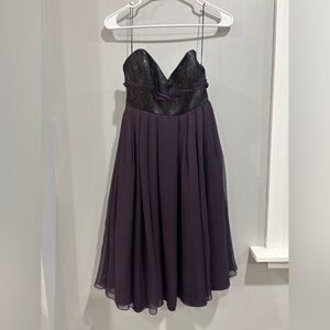 Jason Wu 100% Silk Made in USA Strapless Corset A line dress event size 6